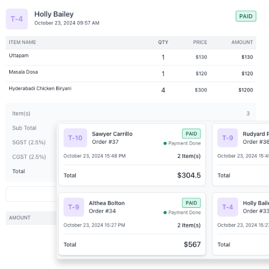 Fast, Flawless Order Handling